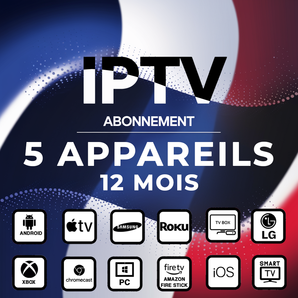 Interface Offre IPTV Puissant pour les sports